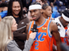 OKC Thunder Faz Anúncio Infeliz Antes do Jogo Contra o Detroit Pistons O ala do Oklahoma City Thunder, Shai Gilgeous-Alexander (2)